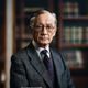 社会学学者李文博教授，儒雅学者形象，西装领带，大学办公室背景，专注家庭社会学与情感研究
